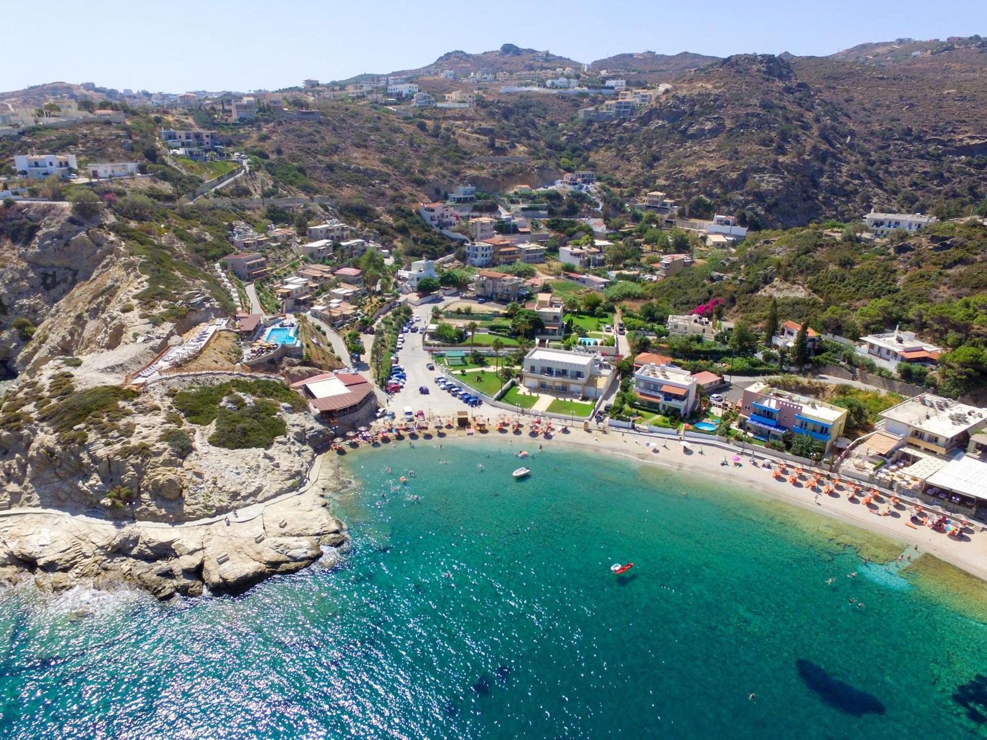 Elio A 1Bdr Apt With Garden 1 Min From The Beach By Hospi Kandiye Dış mekan fotoğraf